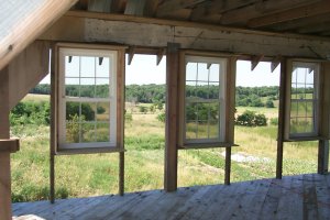 Southern window bucks from inside